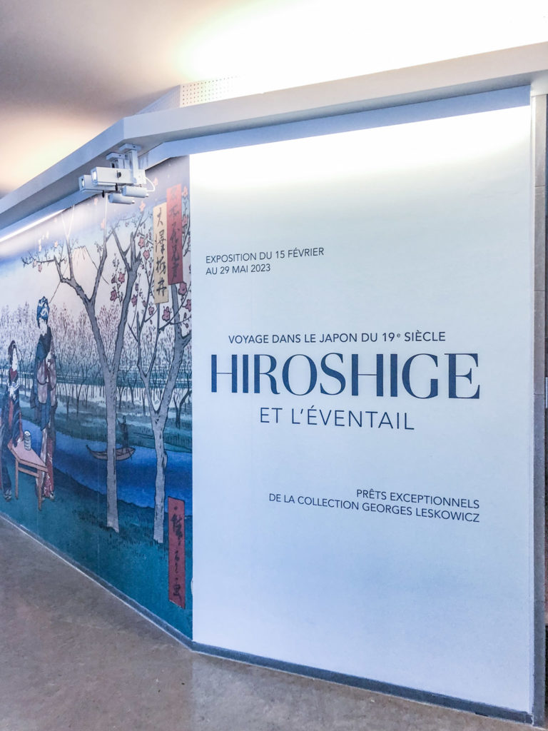 Hiroshige et l'éventail